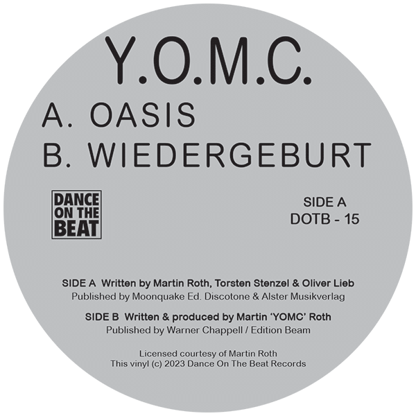 Y.O.M.C. – Oasis / Wiedergeburt 12″ Vinyl